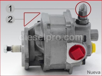 Allison marine gear,Hydraulic pump,New,CW,5141372,Bomba hidraulica de aluminio,izquierda