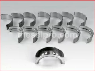 Cummins,Crankshaft Shell Set,0.25,6B,6BT,ISB 6.7 and QSB 6.7 engines,3802071,Conjunto de conchas o casquillos del ciguenal