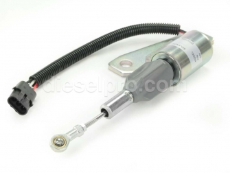 Cummins,Solenoid to Shutoff Fuel,12 Volts,3.9, 5.9, 6.7 engines,3991624,solenoide para apagar el combustible,12 voltios
