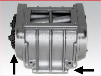 Motor De Soplador De Aire De Turbina En Un Potente Motor Diesel Imagen de  archivo - Imagen de turbo, compresor: 274791847