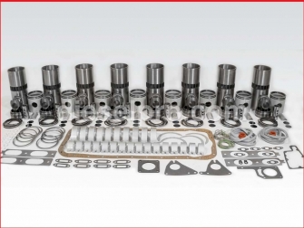 Detroit Diesel,Inframe Kits,Rebuilding kit 8V71 cross_head natural,2 piece piston,IFK8V71CH,Kit de reparacion 8V71 cross_head natural,piston de 2 piezas