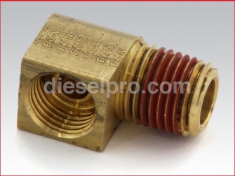 Detroit Diesel engine,Elbow with restriction 0,25 per 0,3125 NPT,8924215,Codo con restricion 0,25 por 0,3125 NTP