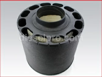 Detroit Diesel Engine,Air cleaner,industrial engines 5 inches dia and 12 inches hi,C125004,Filtro de aire motores industriales 5 pulgadas dia y 12 pulgadas alto
