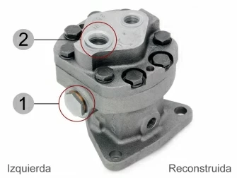 Detroit Diesel engine,Fuel Pump,Left Hand,Rebuilt,5199560R,Bomba Combustible,reconstruida