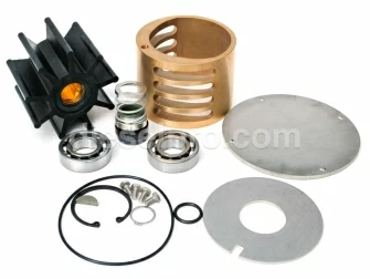Detroit Diesel engine,Raw water pump repair kit,less shaft,For 4 1/2 inch impeller,2097-SHAFT,Kit de reparacion,Bomba de agua salada,impeller 4 1/2 pulgadas