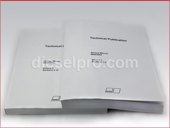 Detroit Diesel engine,Service manual for V92 series engines, E379,Manual de servicio para motores serie V92 en Ingles