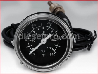 oil temperature.gauge.mechanical.20BTG340-6P.6 ft.Manometro.Reloj.mecanico