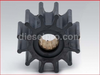 Impeller for Volvo Penta D2 and Yanmar 3JH, 4JH Sea Water Pumps. 825940