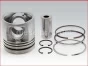 Cummins Piston kit with Pin - 17.5:1 compression ratio (with pin), 3802160, Conjunto de Pistón, relación de compresión 17.5:1(con pasador)