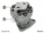 Detroit Diesel engine,Fuel Pump,Left hand,New,5199560N,Bomba combustible,Izquierda,Nueva