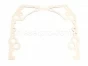 Detroit Diesel Gasket for lower front cover for 6V53, 5119368