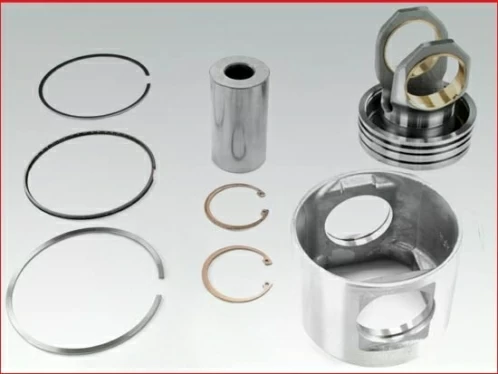 Kit pistone Cummins, pistone in 2 pezzi (con spinotto) per N14