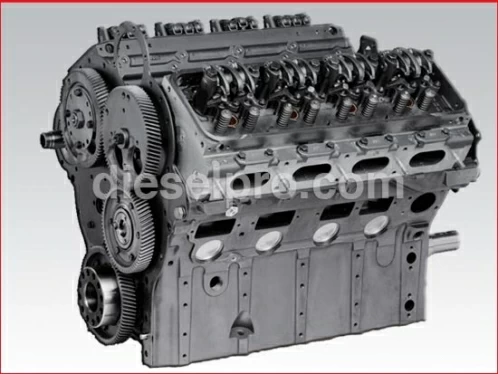Detroit Diesel 8V71 Long Block - Non-Turbo 