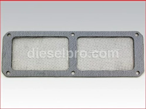 Blower gasket screen