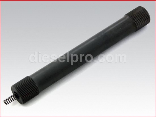 Blower shaft for Detroit Diesel - 6.67 inch long, Thin 48 spline.