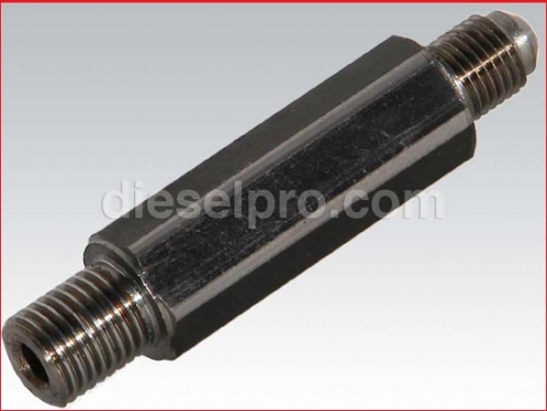 Connector, fuel pipe for Detroit Diesel engine