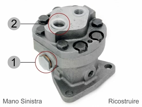 Pompa del carburante diesel Detroit - sinistra
