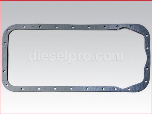 Oil pan gasket for Detroit Diesel engine,