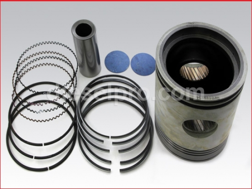 Liner less cylinder kit for Detroit Diesel engine