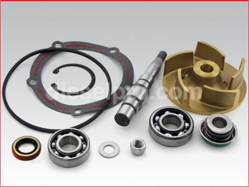 Fresh water pump repair kit  for Detroit Diesel engine