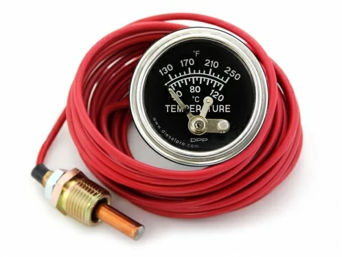 Indicatore della temperatura dell'acqua del motore da 30 piedi meccanico con interruttore di allarme