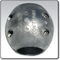 X8 Zinc anode for 1 3/4 inches  propeller shaft