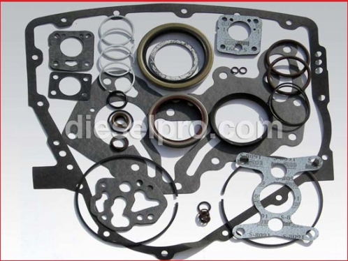 Gasket and seal kit for Twin Disc marine gear MG5114A - angled drive