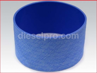 Detroit Diesel engine,Intercooler hose blue 4 0,5 inches dia,23504475,Manguera del intercooler azul 4 0,5 pulgadas dia