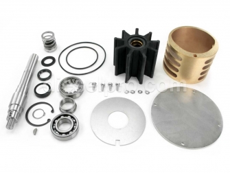 Detroit Diesel,Series 60,Raw Water Pump,Repair Kit,With Shaft,23525078K,Conjunto reparacion,Bomba de agua salada o marina