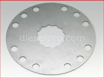 Detroit Diesel Retainer for camshaft gear nut, 5172734, Retenedor para tuerca del arbol de levas.