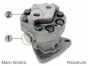 Detroit Diesel engine,Fuel Pump,Left Hand,Rebuilt,5199560R,Bomba Combustible,reconstruida