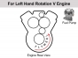 Detroit Diesel engine,Fuel Pump,Right hand,Rebuilt,5199561R,Bomba combustible,Derecha,Reconstruida