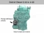 Detroit Diesel engine,Pump,Fresh water,Left hand,5144685,Bomba de agua dulce,Izquierda