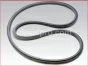 Detroit Diesel engine,Gasket,Rocker cover new style,gray rubber,5104018,Empacadura para tapa de cabeza,Estilo nuevo,goma gris