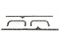 Oil pan gasket for Detroit Diesel engine 12V92, 8920608