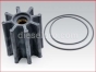 Impeller for Volvo Penta D6, D9, D11 Sea Water Pumps, 3583602
