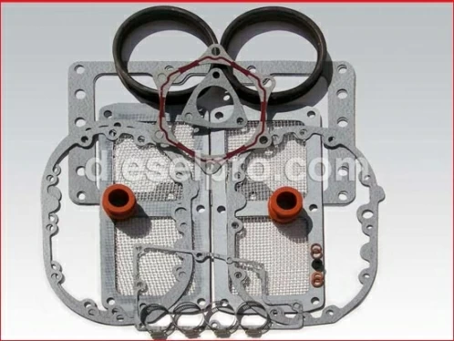Blower installation kit for Detroit Diesel turbo engine