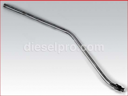 Dipstick tube for Detroit Diesel engine