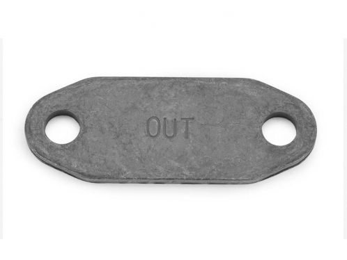Plate for Cylinder Head Water outlet Detroit Diesel Engines
