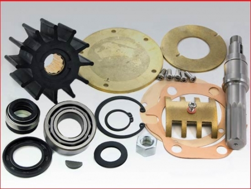 Raw water pump repair kit for Detroit Diesel engine