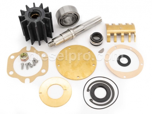 Raw water pump repair kit for Detroit Diesel engine