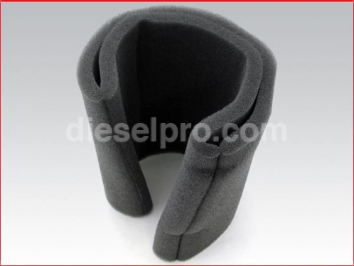 Turbo silencer filter for Detroit Diesel engine