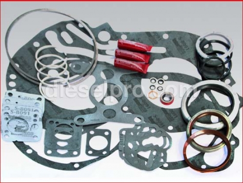 Gasket and seal kit for Twin Disc marine gear MG5114
