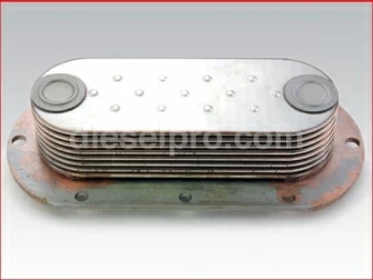 Allison marine gear M and MH,Oil cooler 8 plates,8547551,Enfriador de aceite con niple,8 placas