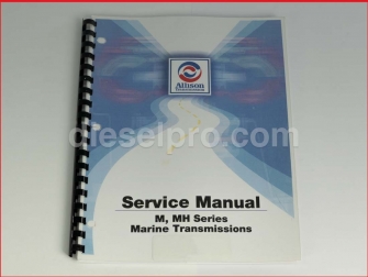 Allison Marine transmission,service manual for M and MH models,transmision marina Allison,manual de serivicio en ingles