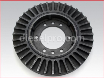 Detroit Diesel 6-71 natural 4v,Damper 10 3/4