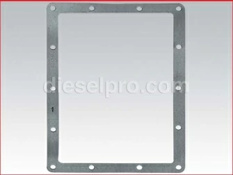 Detroit Diesel engine,12V71,16V71,12V92, 16V92, Gasket for marine heat exchanger core,5117406,Empacadura del radiador marino