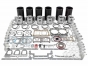 Cummins,Rebuild Kit,NH 855,NT 855 engines,IFK3344-855,Conjunto de Reparacion