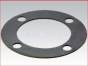 Detroit Diesel engine, Raw water pump gasket, 5112143,Gasket (in & out),Empacadura (entrada y salida)