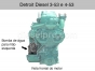 Detroit Diesel engine,Pump,Fresh water,Left hand,5144685,Bomba de agua dulce,Izquierda